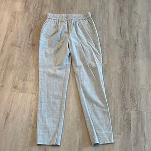 Gray jcrew trousers straight leg sz 2